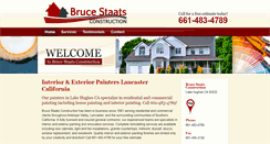 Desktop Screenshot of brucestaatspainting.com