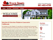 Tablet Screenshot of brucestaatspainting.com